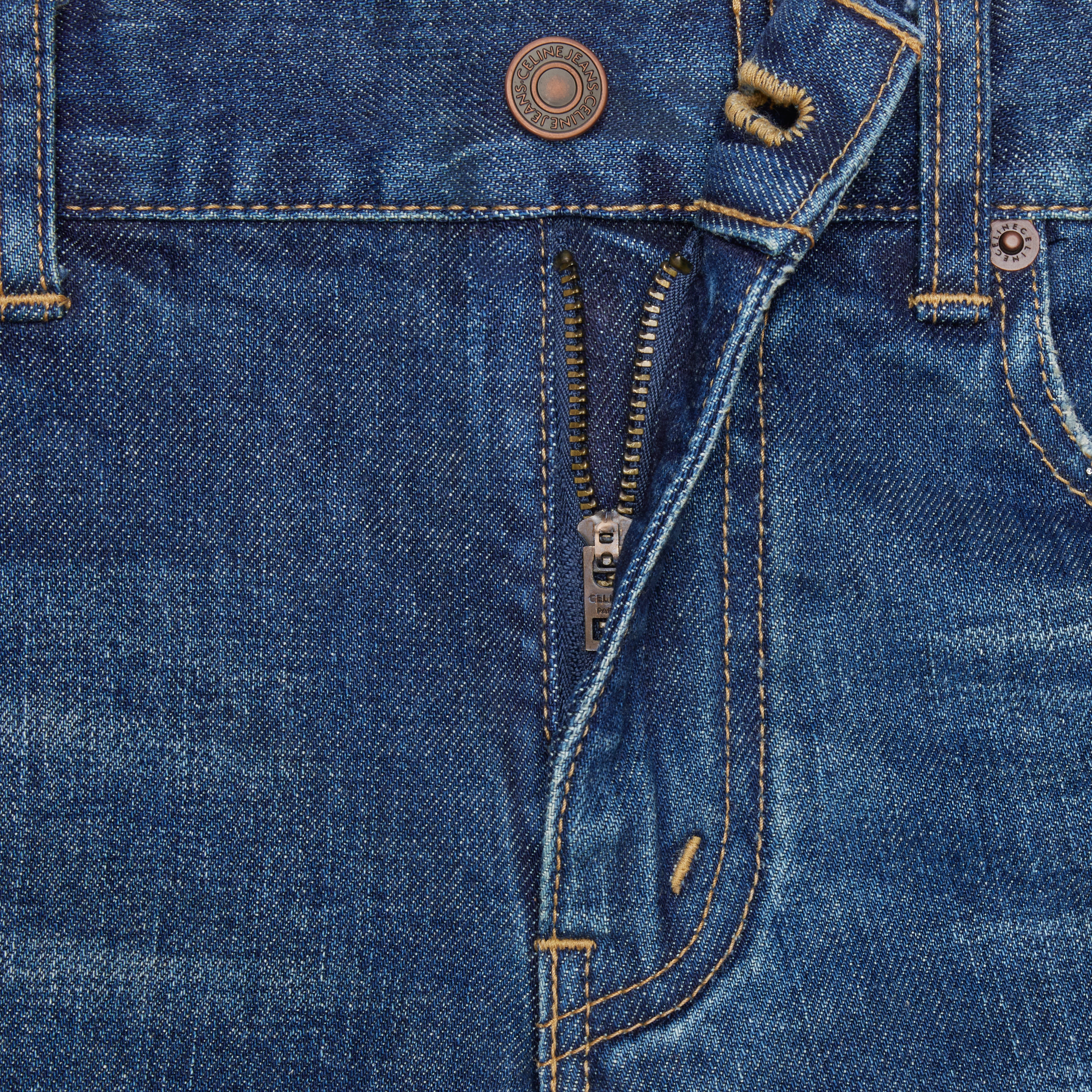 skinny jeans in dark union wash denim - 4