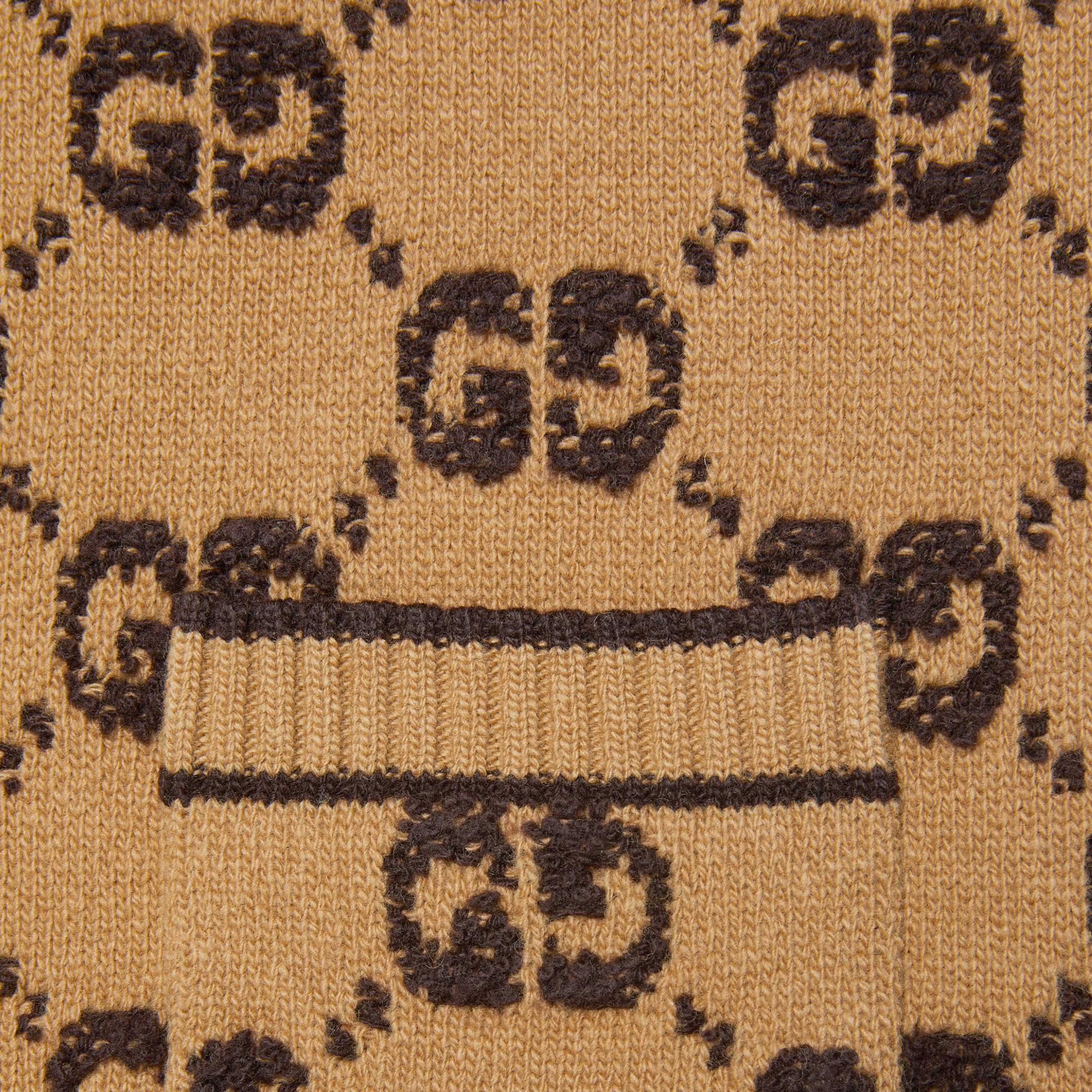 GG wool bouclé jacquard dress - 7