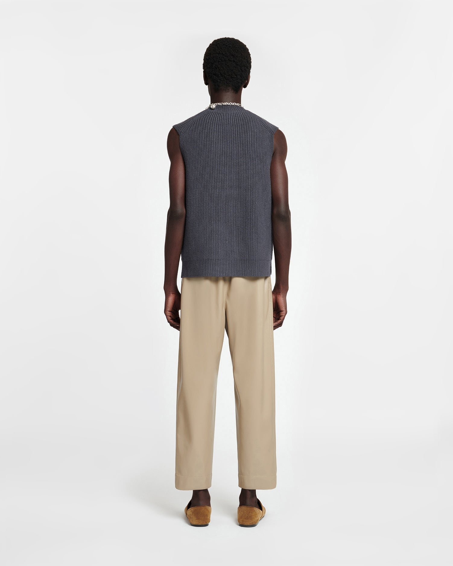 Okobor™ Alt-Leather Relaxed Pants - 3