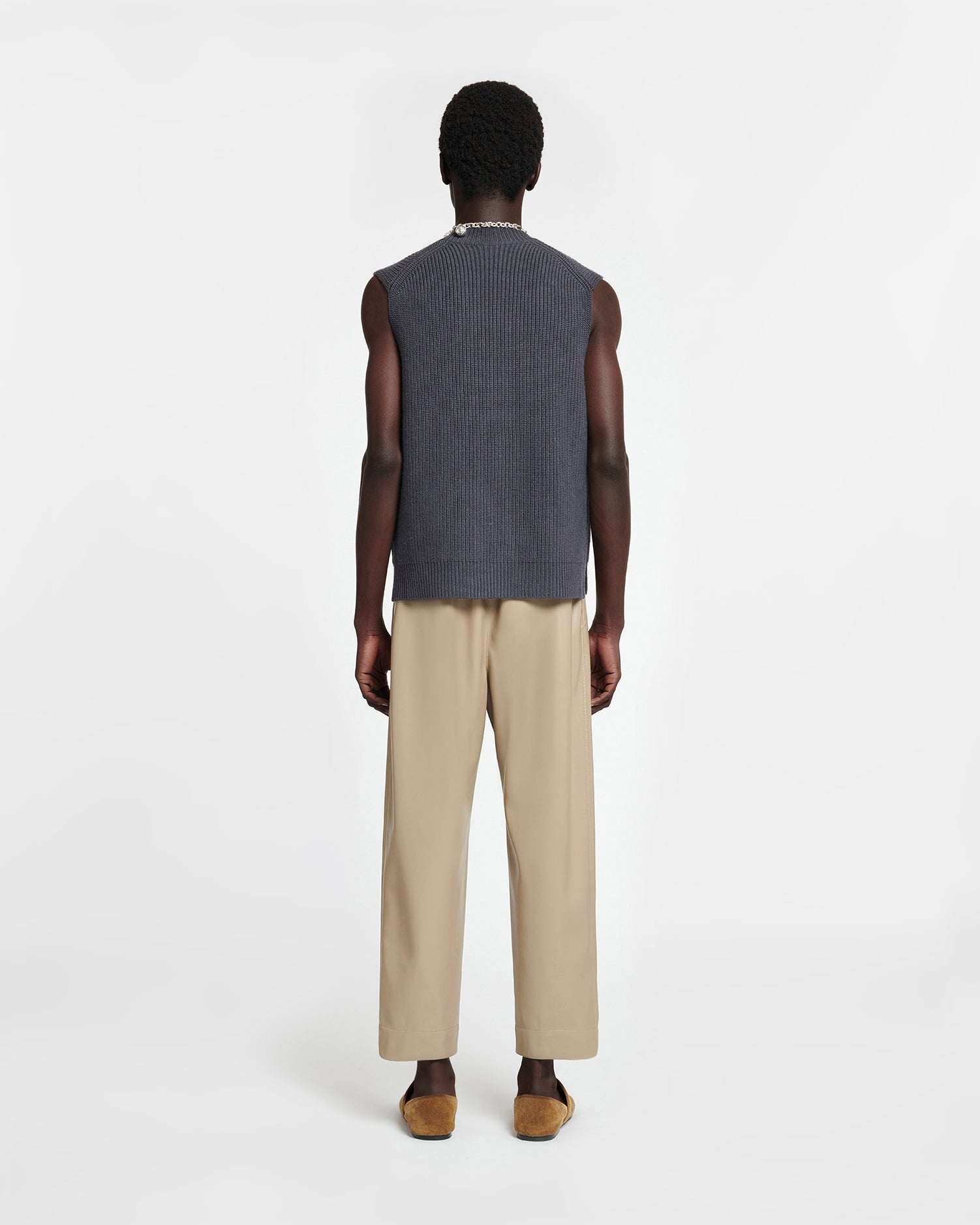 Okobor™ Alt-Leather Relaxed Pants - 4