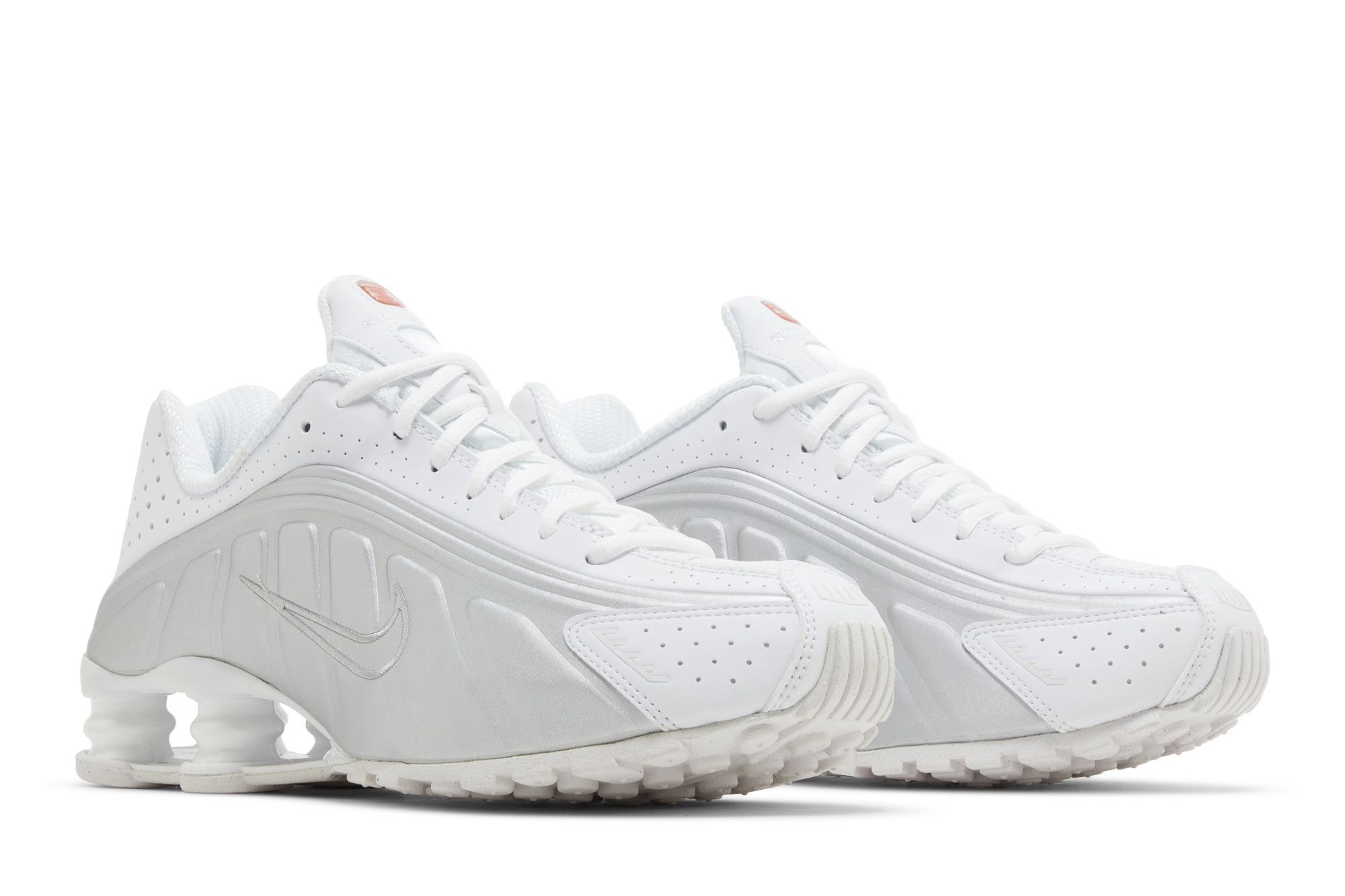 Wmns Shox R4 'White Metallic' - 8