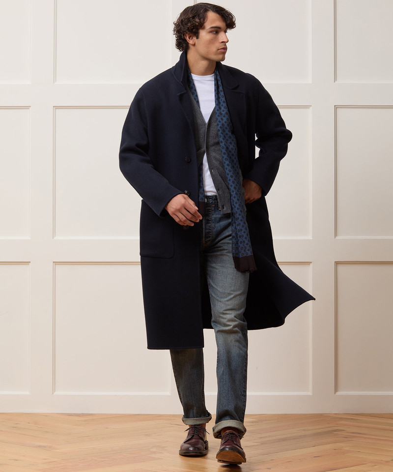 TODD SNYDER Italian Cashmere Topcoat outlook