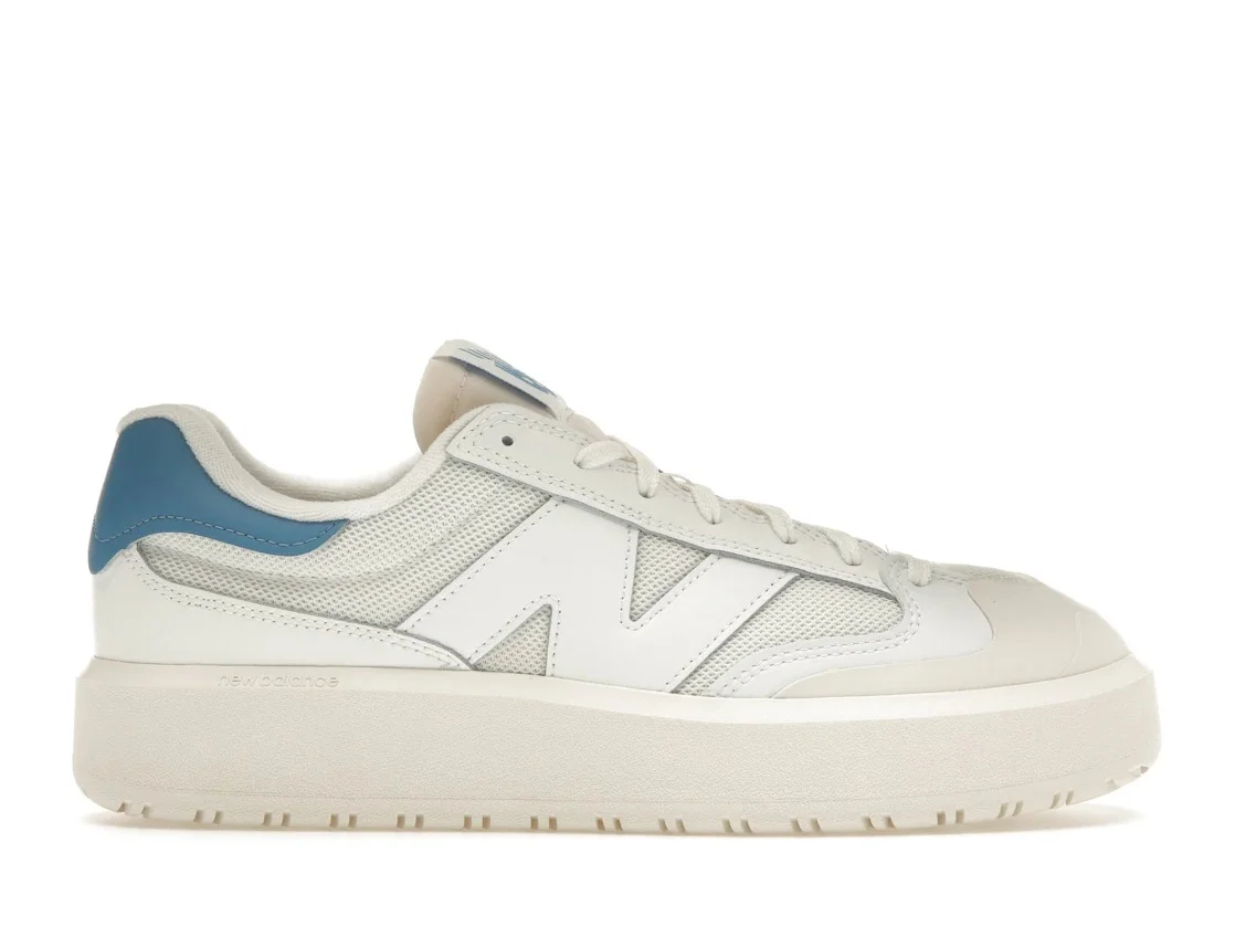 New Balance 302 White Heritage Blue Sea Salt - 1