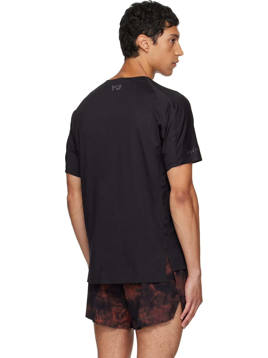 Black Running Short Sleeve T-shirt - 3