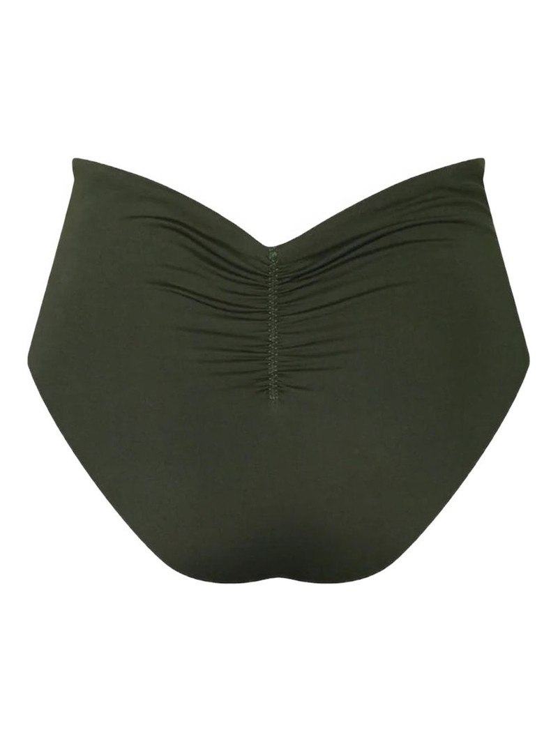 Johanna Ortiz Marinera gathered high-waist bikini panty outlook
