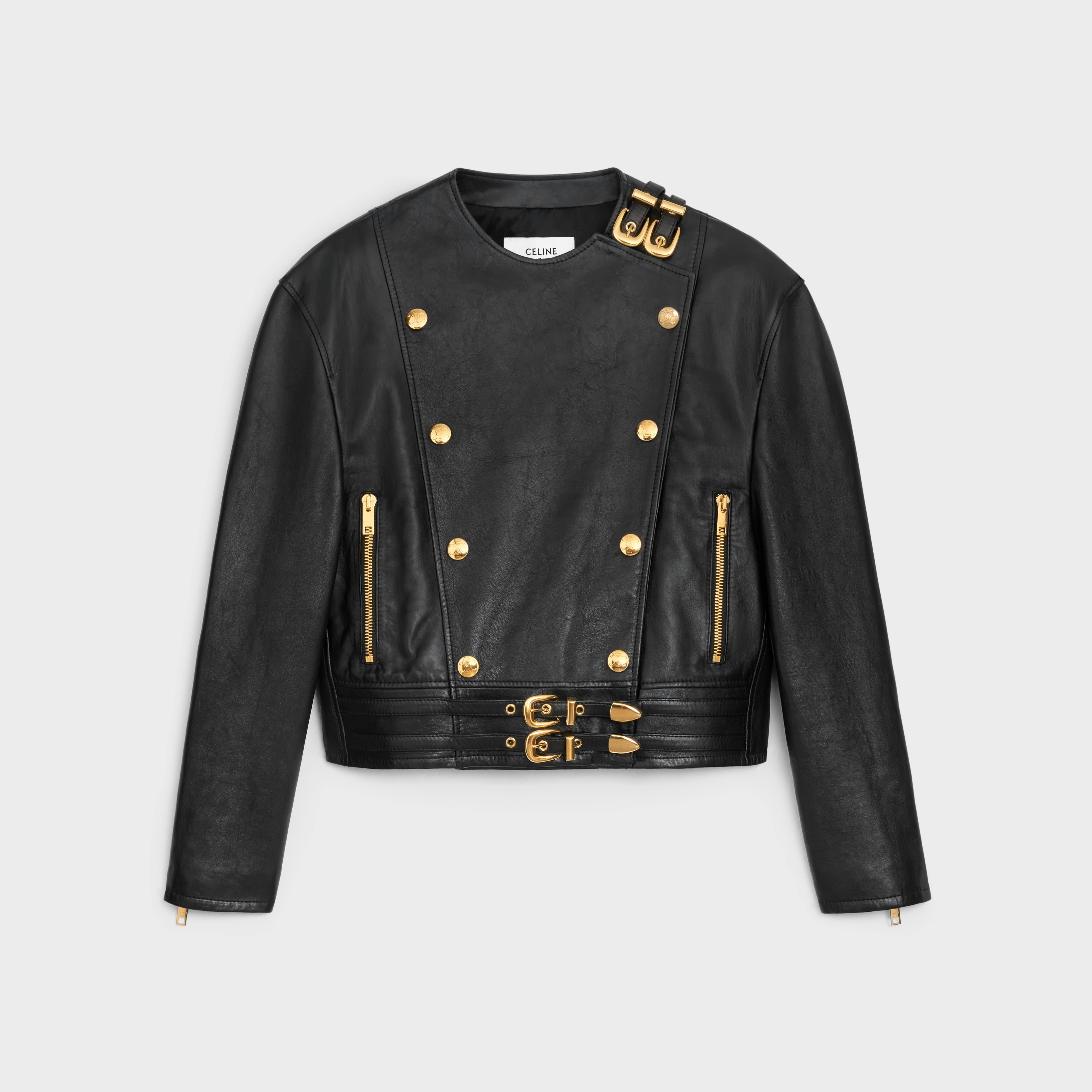 Two-button jacket in soft Lambskin - 1
