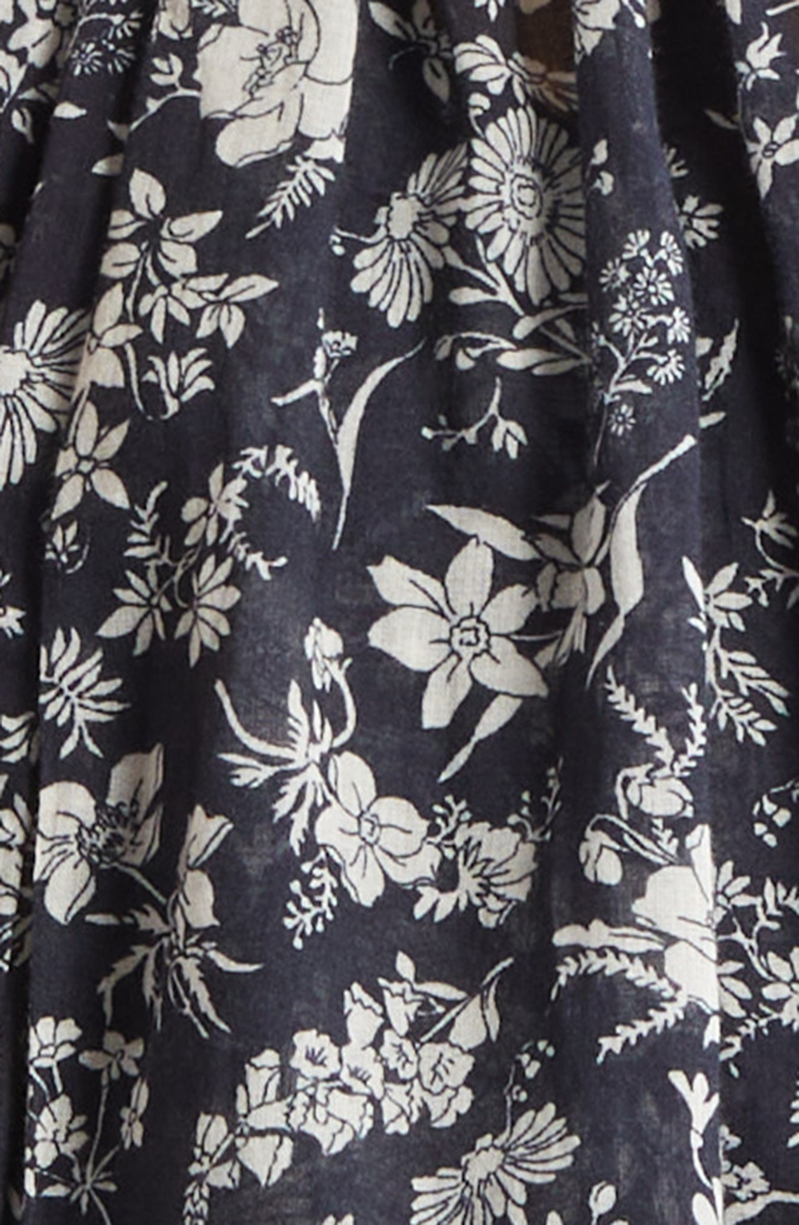 Ulla Johnson Kalina Cover-Up Minidress in Midnight Bloom at Nordstrom - 5