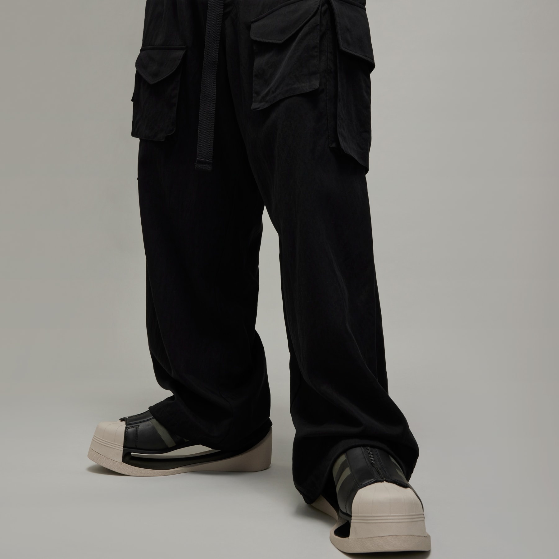 Y-3 Washed Twill Cargo Pants - 8