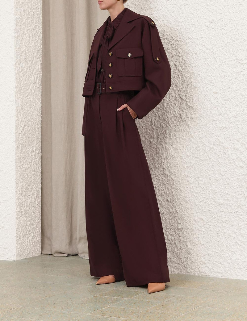 LUNA WOOL TAILORED PANT 8