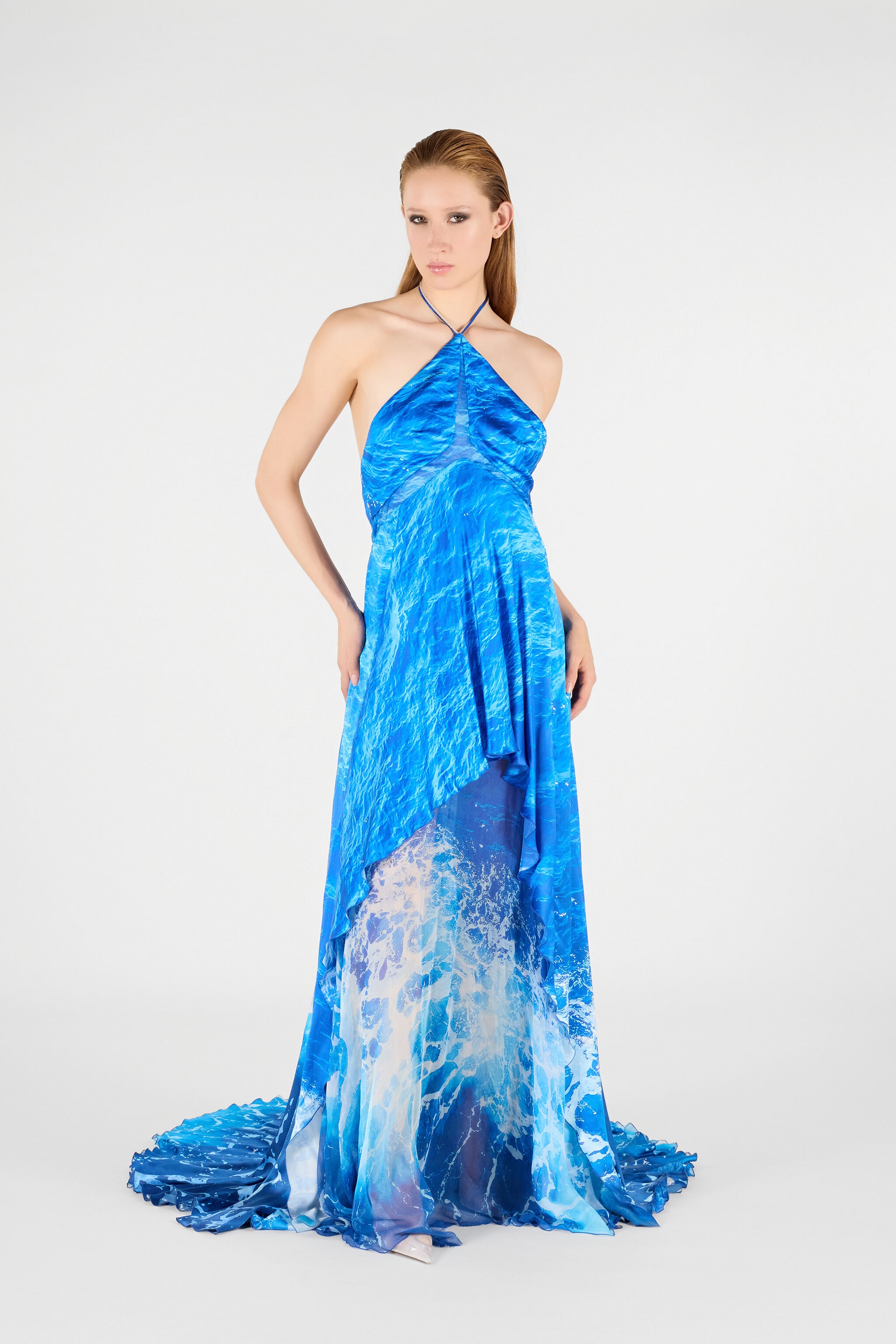 Silk Dress Stretto di Messina Print - 2