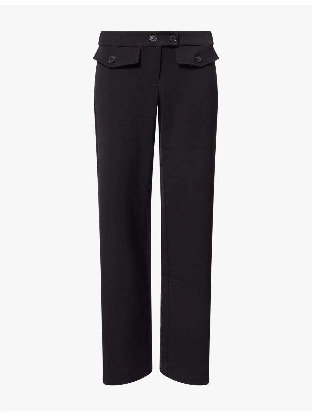 Pili Straight-Leg Woven Trousers - 1