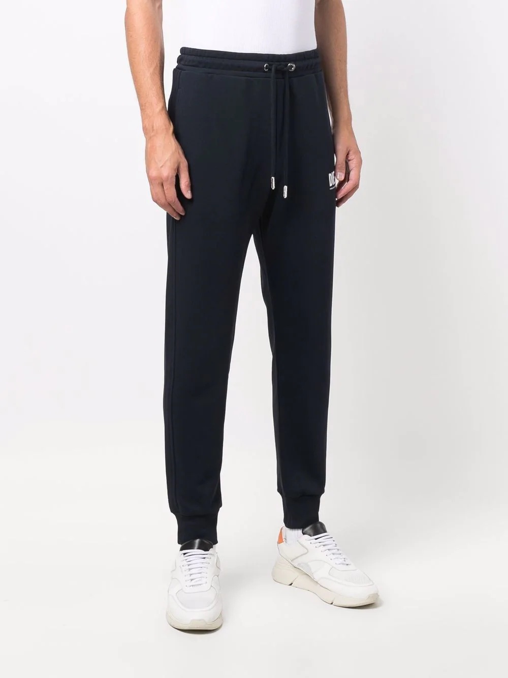 logo drawstring tracksuit bottoms - 3