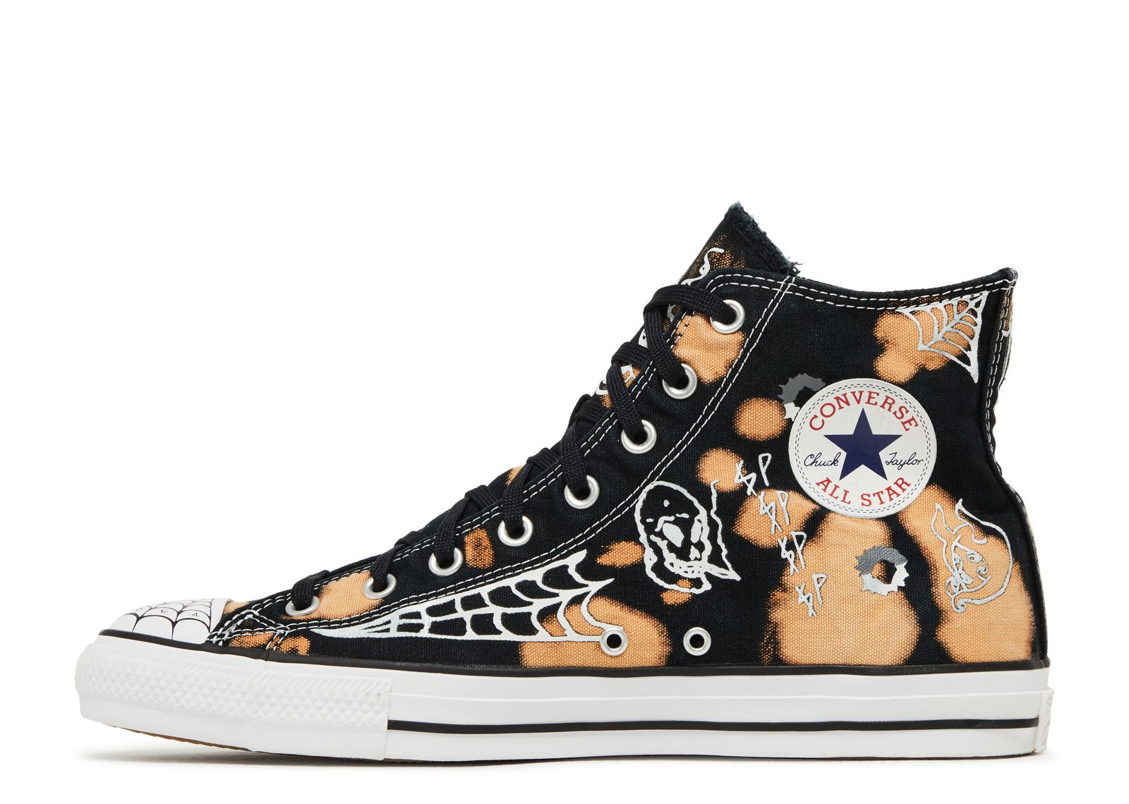 SEAN PABLO X CHUCK TAYLOR ALL STAR PRO HIGH 'BLACK CASINO' - 4