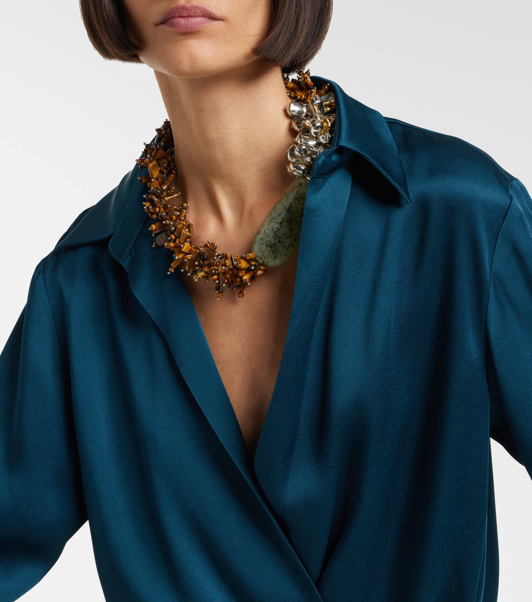 Embellished necklace - 3