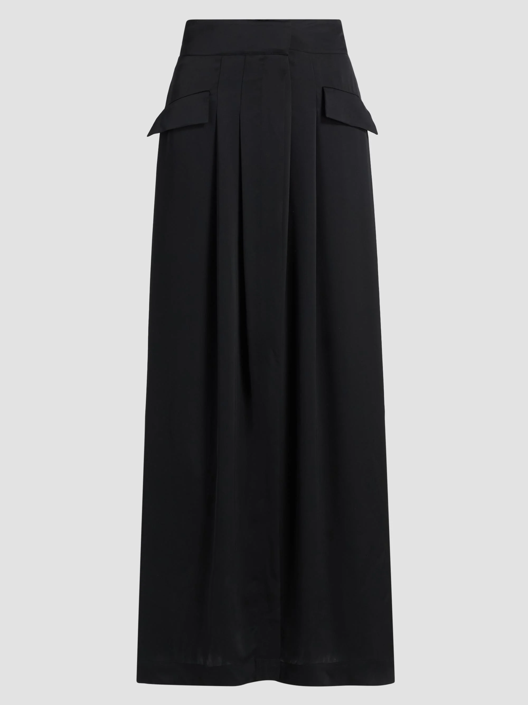 Women's Zella Front Slit Maxi Skirt - Black - 1