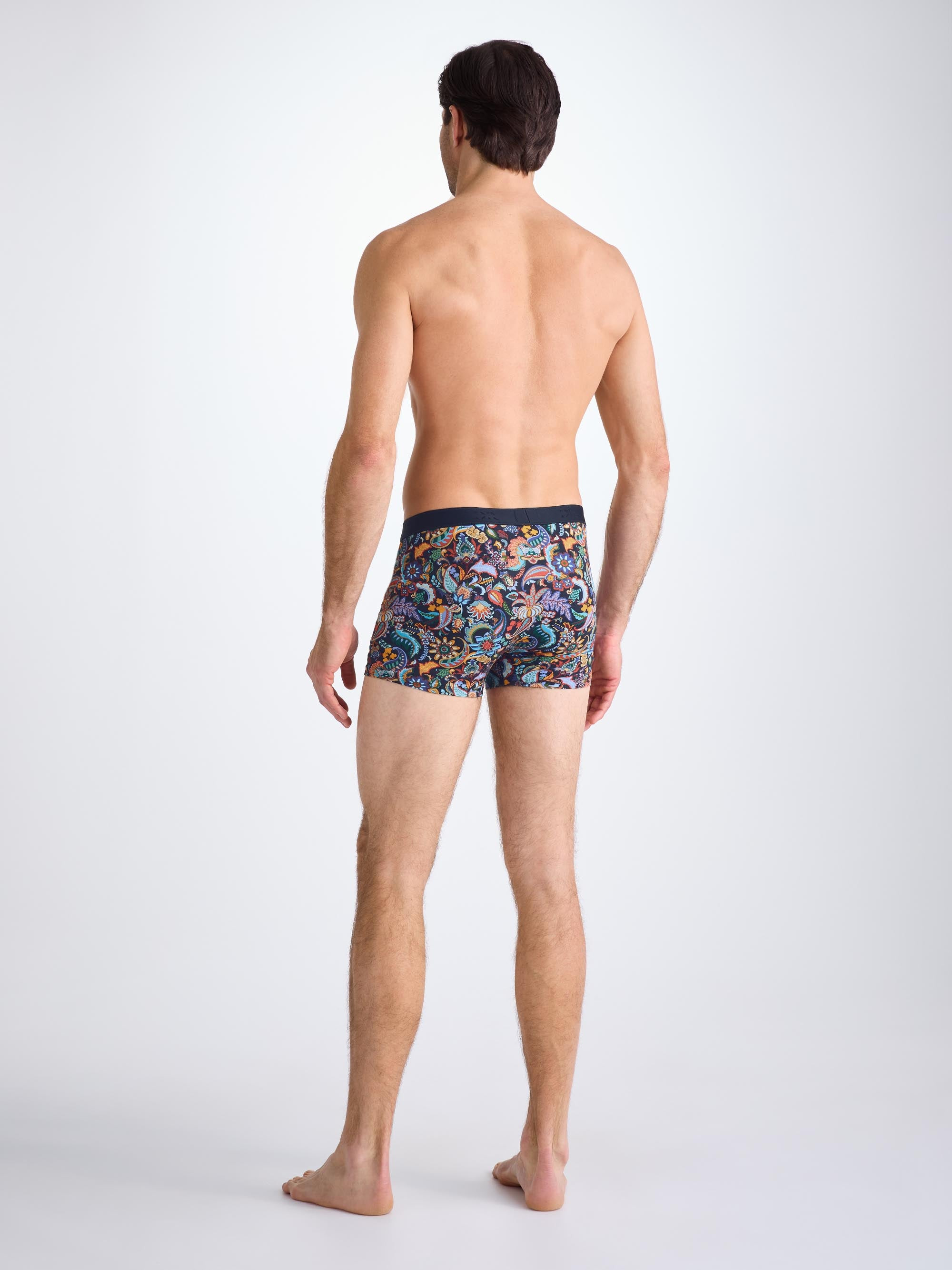 Men's Boxer Briefs Cotton Multi Jungle Paisley - 5