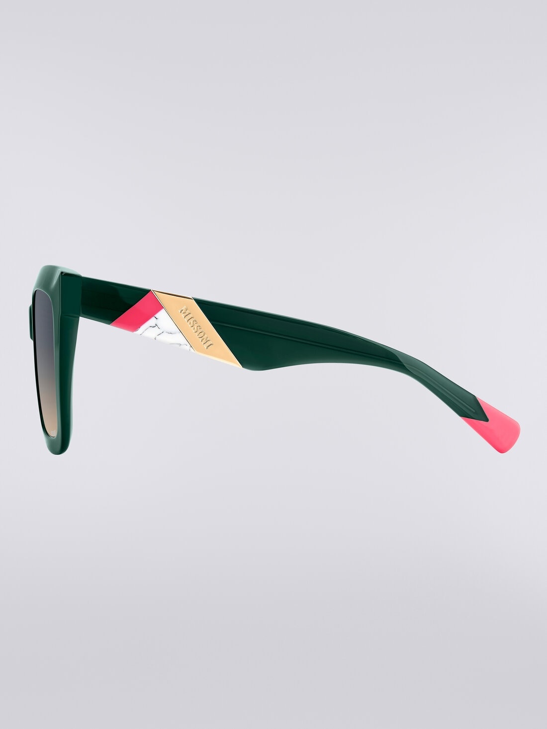 Square acetate sunglasses - 4