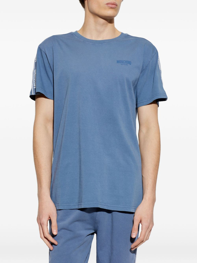logo-detail cotton T-shirt 3