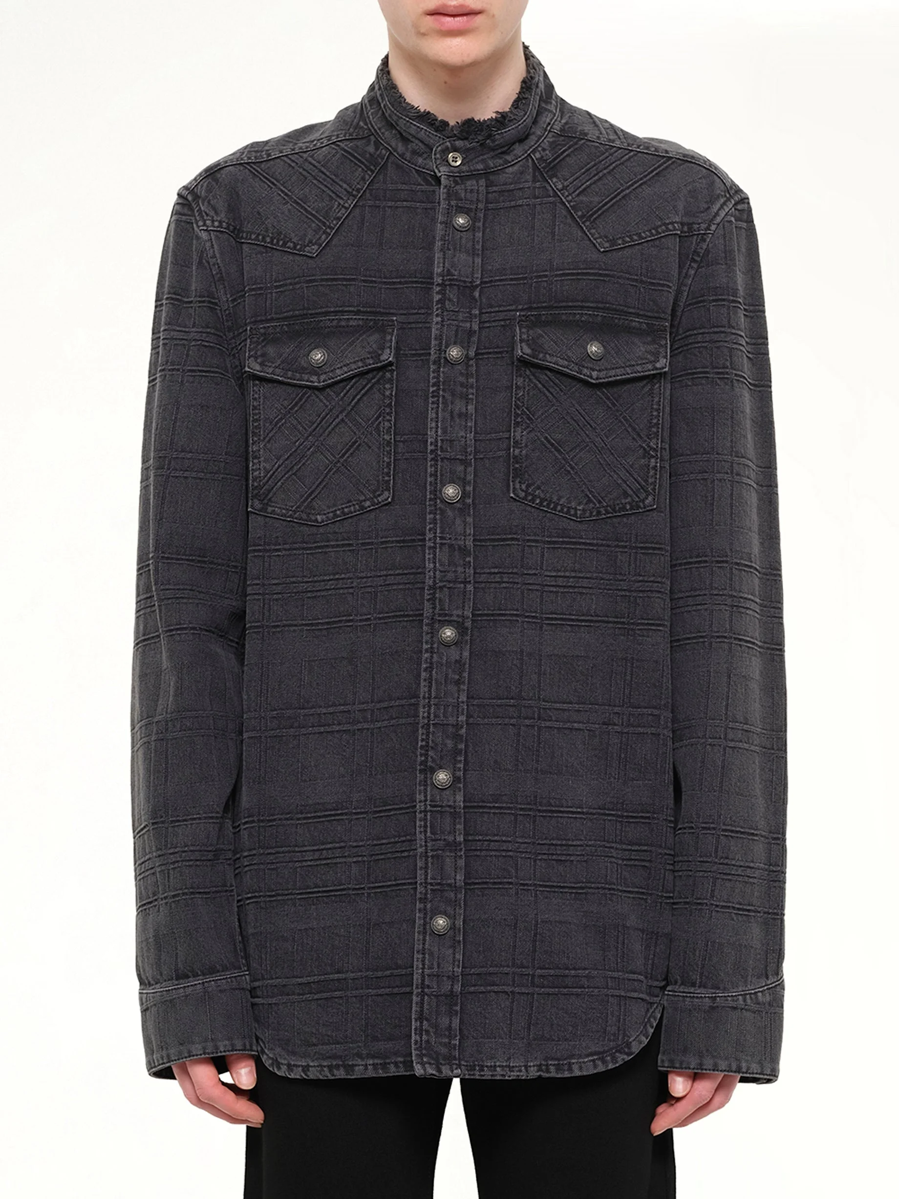 Balmain Shirts in Black - 1