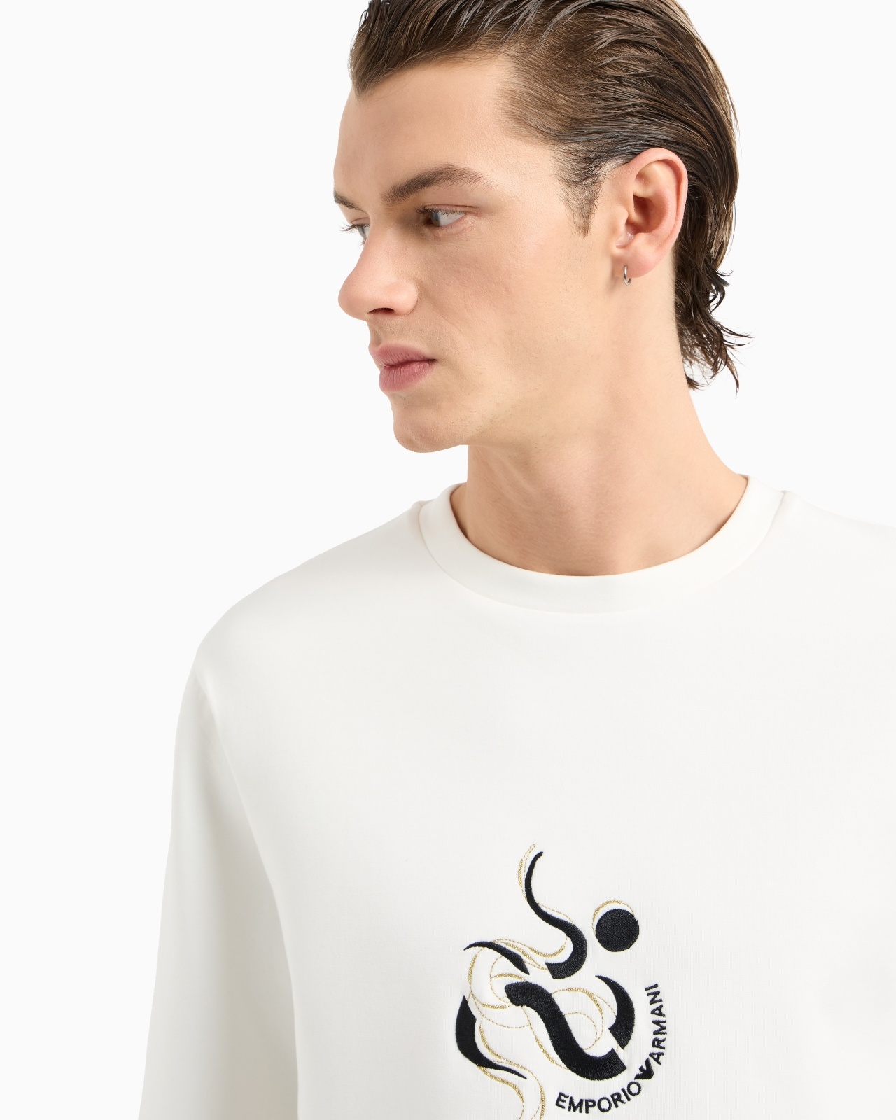 DOUBLE-JERSEY SWEATSHIRT WITH LUNAR NEW YEAR EMBROIDERY - 5