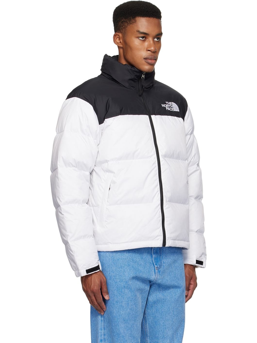 White 1996 Retro Nuptse Down Jacket - 2