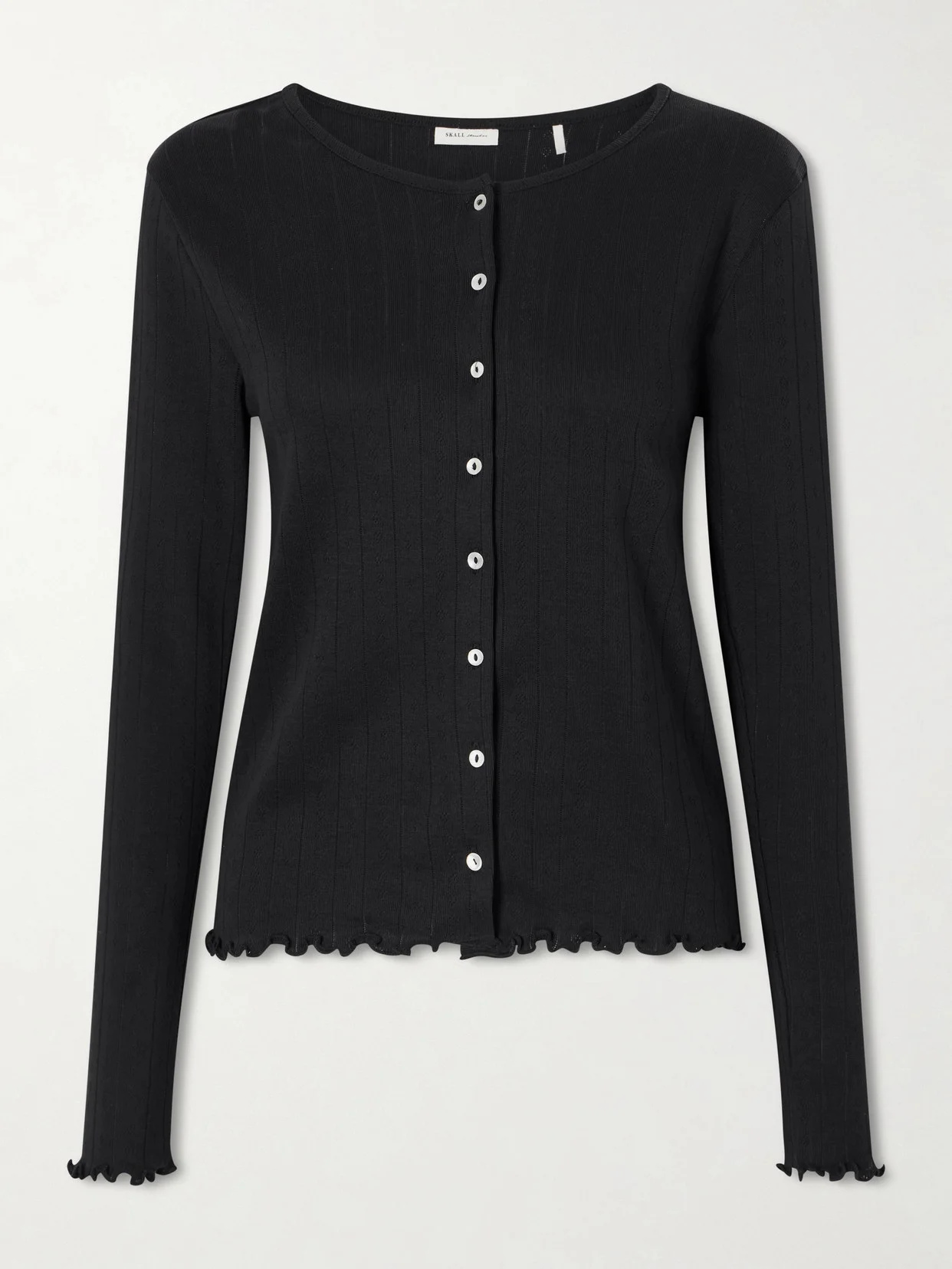 Edie Open-knit Organic Cotton Cardigan - 1