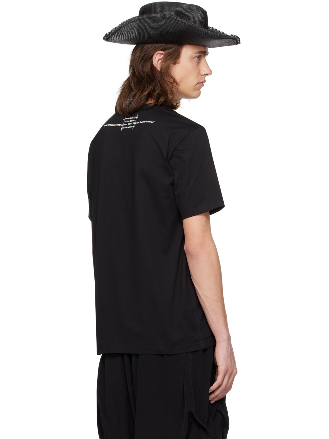 Black 'A Martini Shaken Not Stirred' T-Shirt - 3