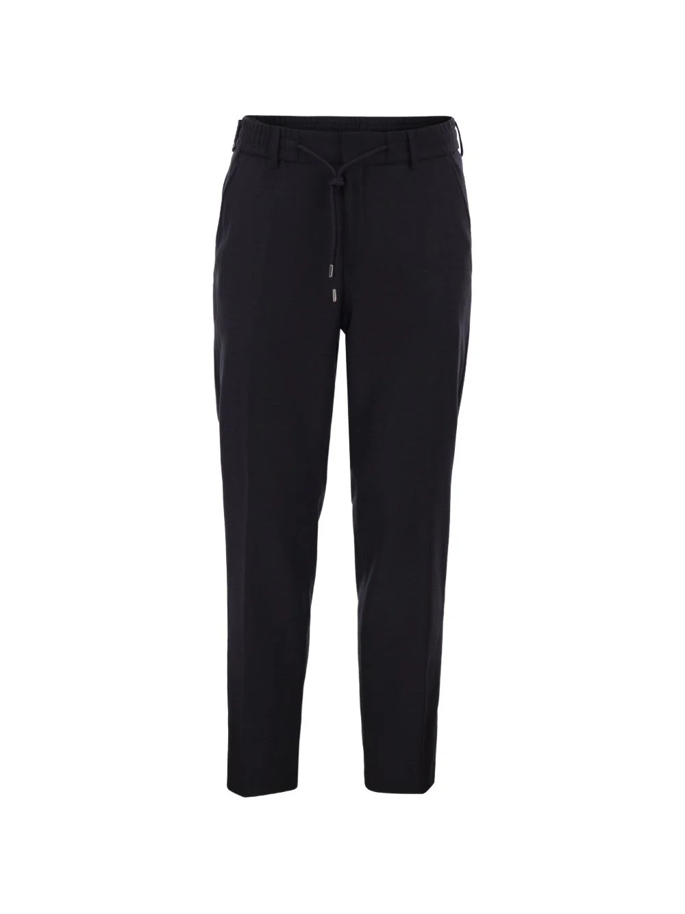 tapered-fit performance pants in virgin wool - 1