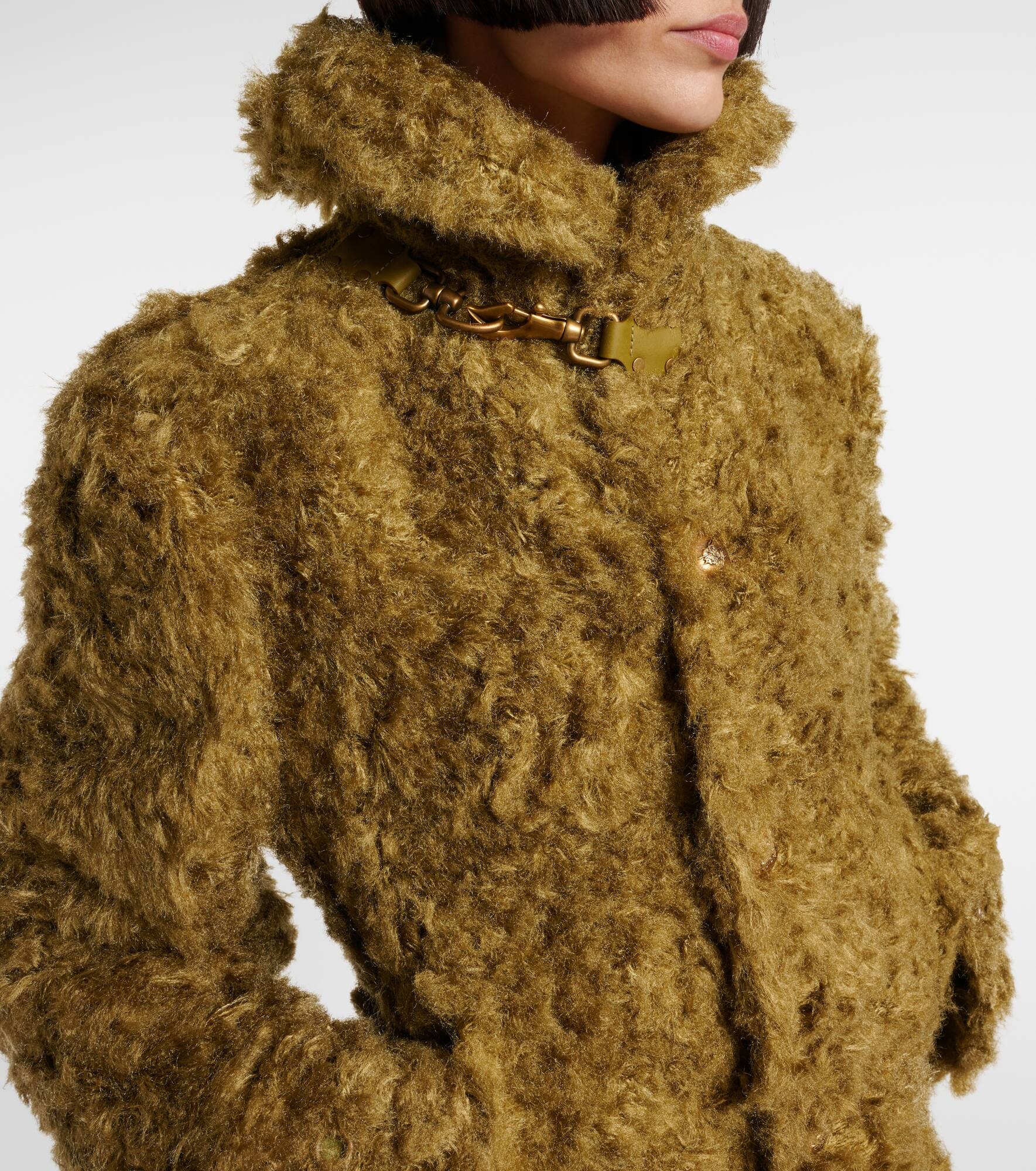 Faux fur coat - 4