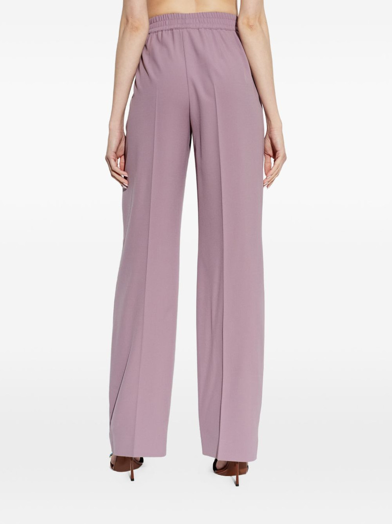 elasticated-waistband trousers 4