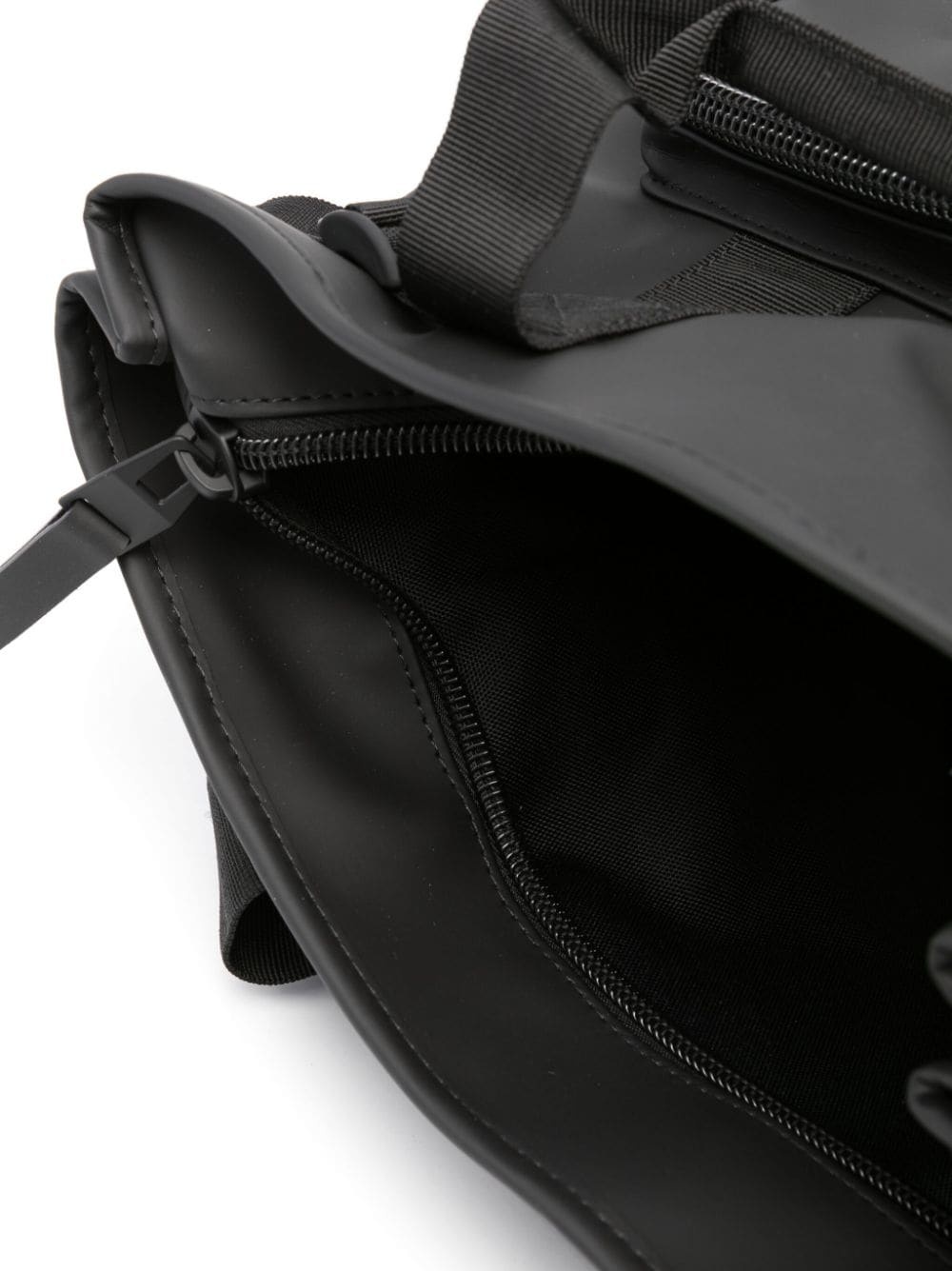 logo-print multi-pocket backpack - 5