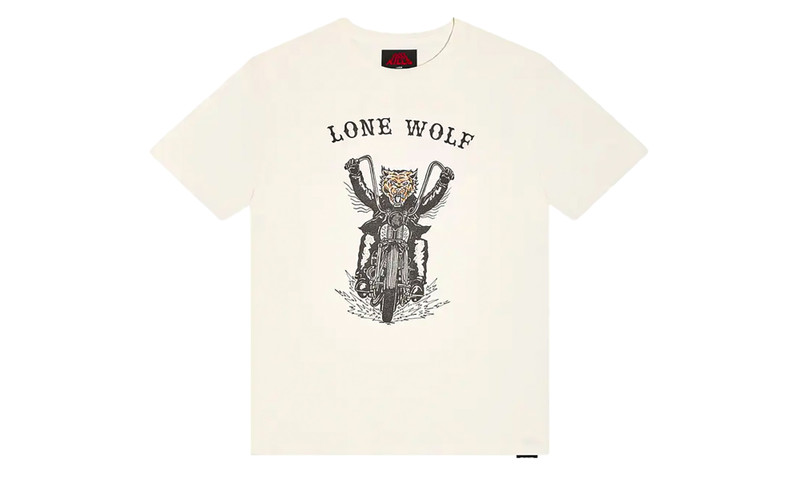 ATK Lone Wolf Graphic T-Shirt "Antique White" GD367 1
