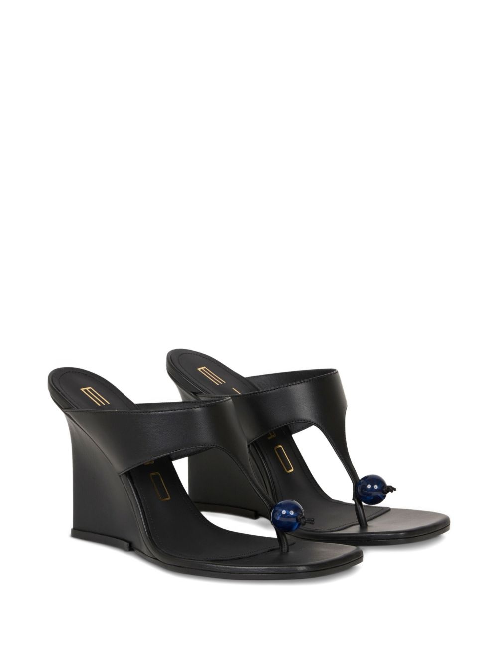 90mm wedge mules - 2