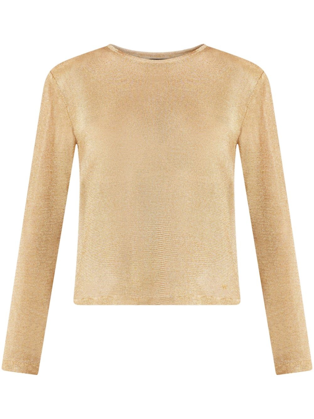 crew-neck jersey T-shirt - 1