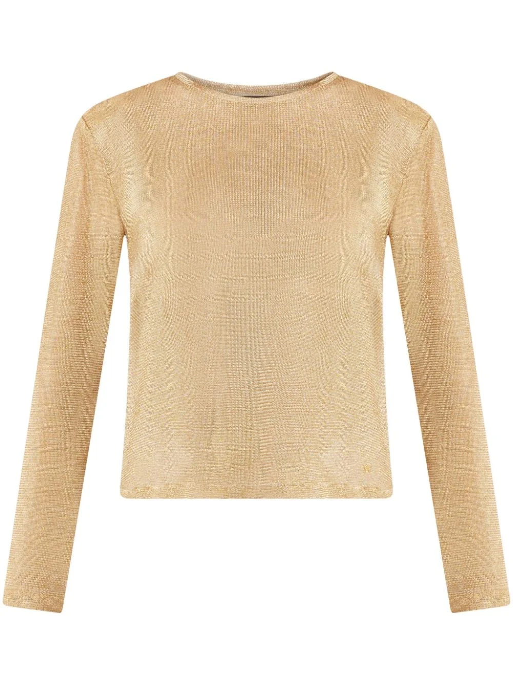 crew-neck jersey T-shirt - 1