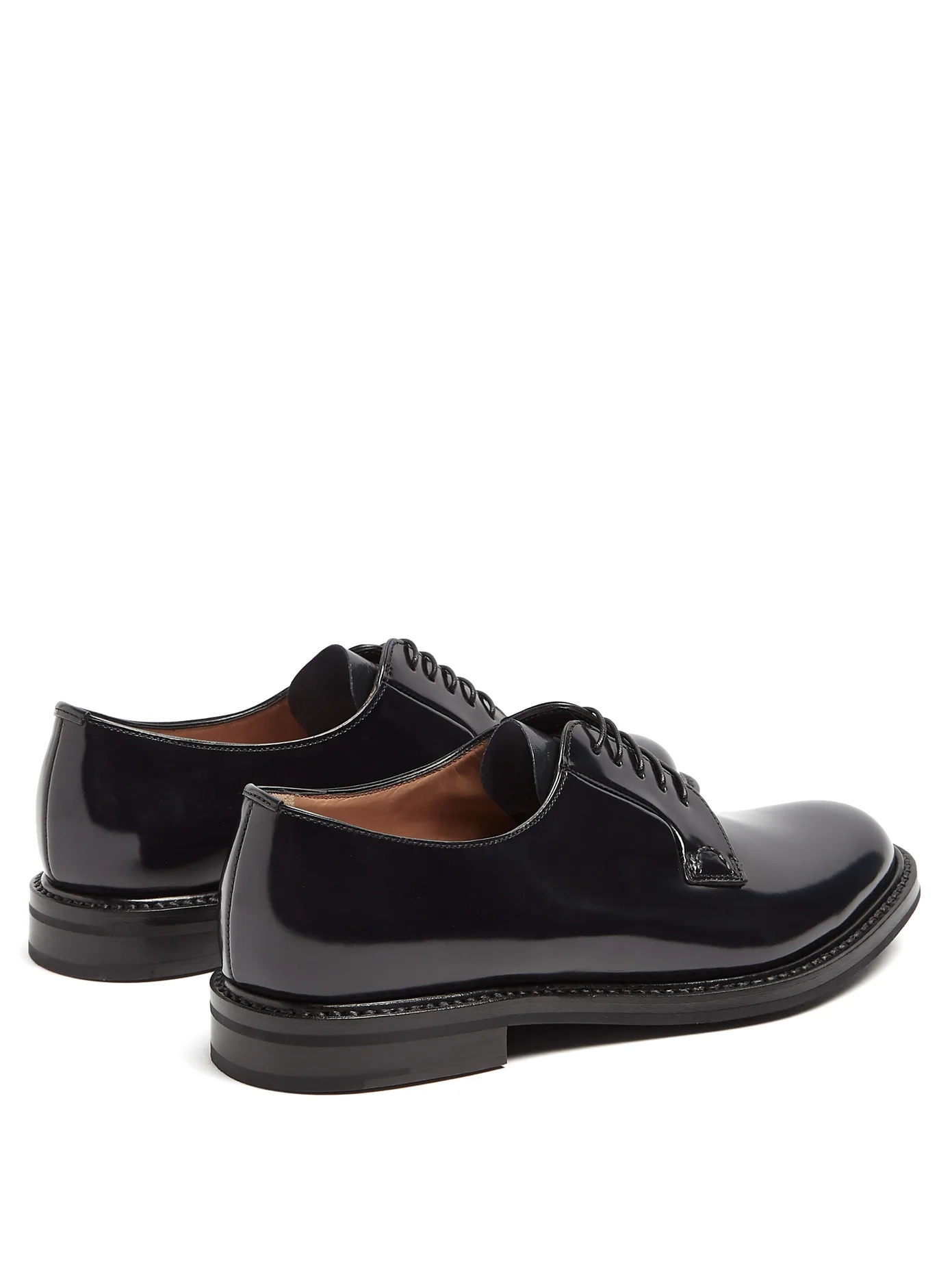 Shannon 2 lace-up leather derby shoes - 4