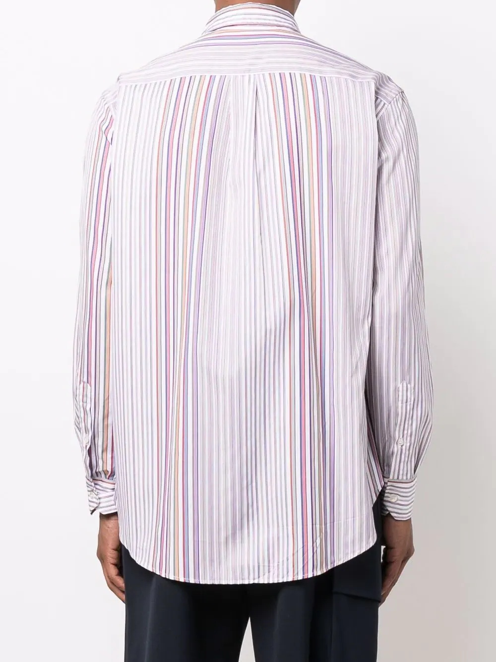 striped cotton shirt - 4