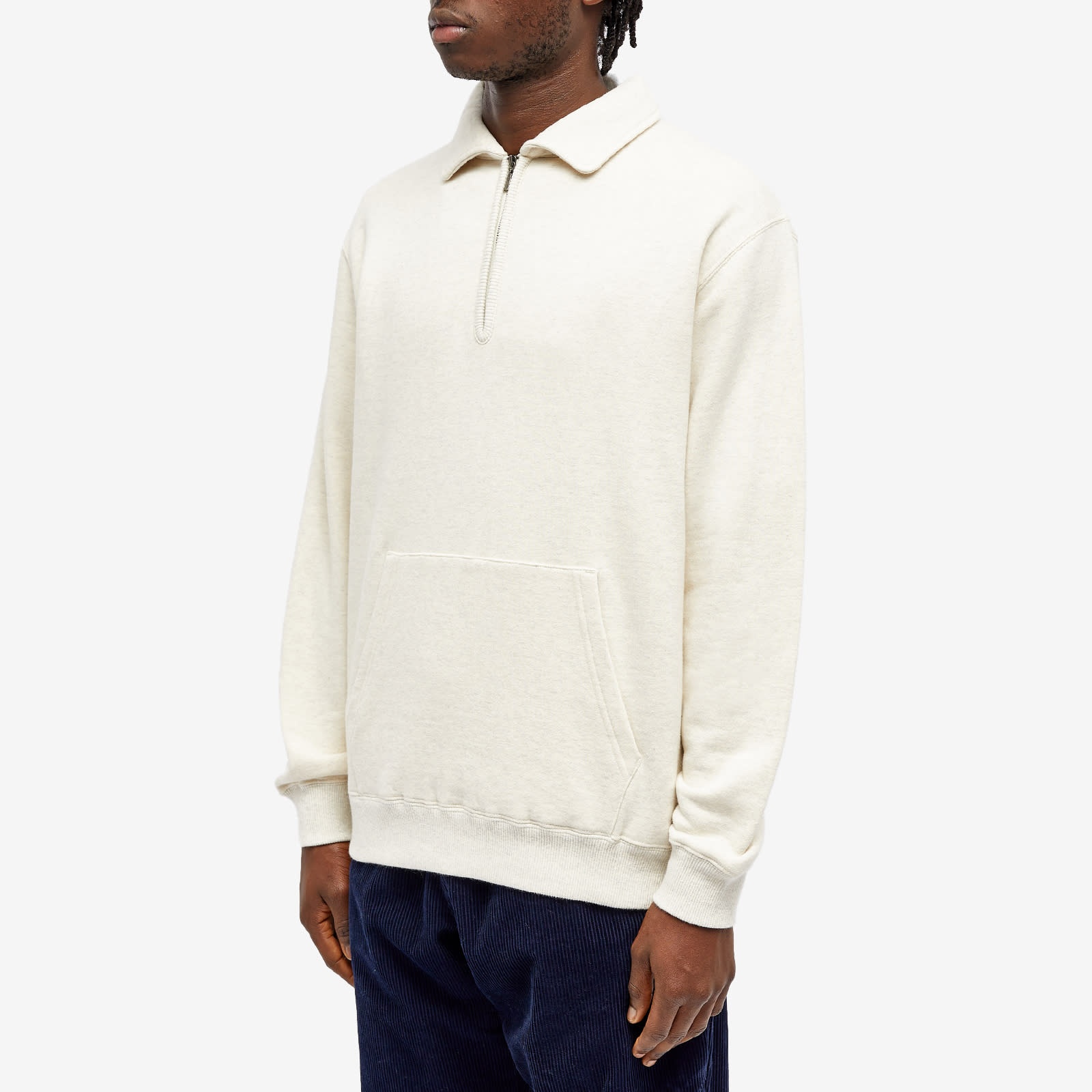 Beams Plus Half Zip Sweat - 2