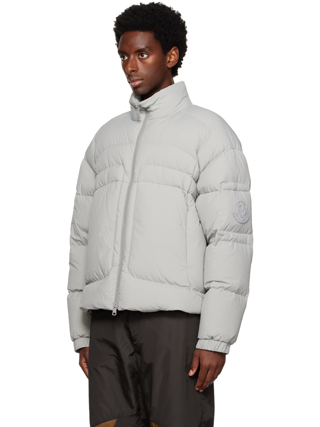 Gray Dofida Down Jacket - 4