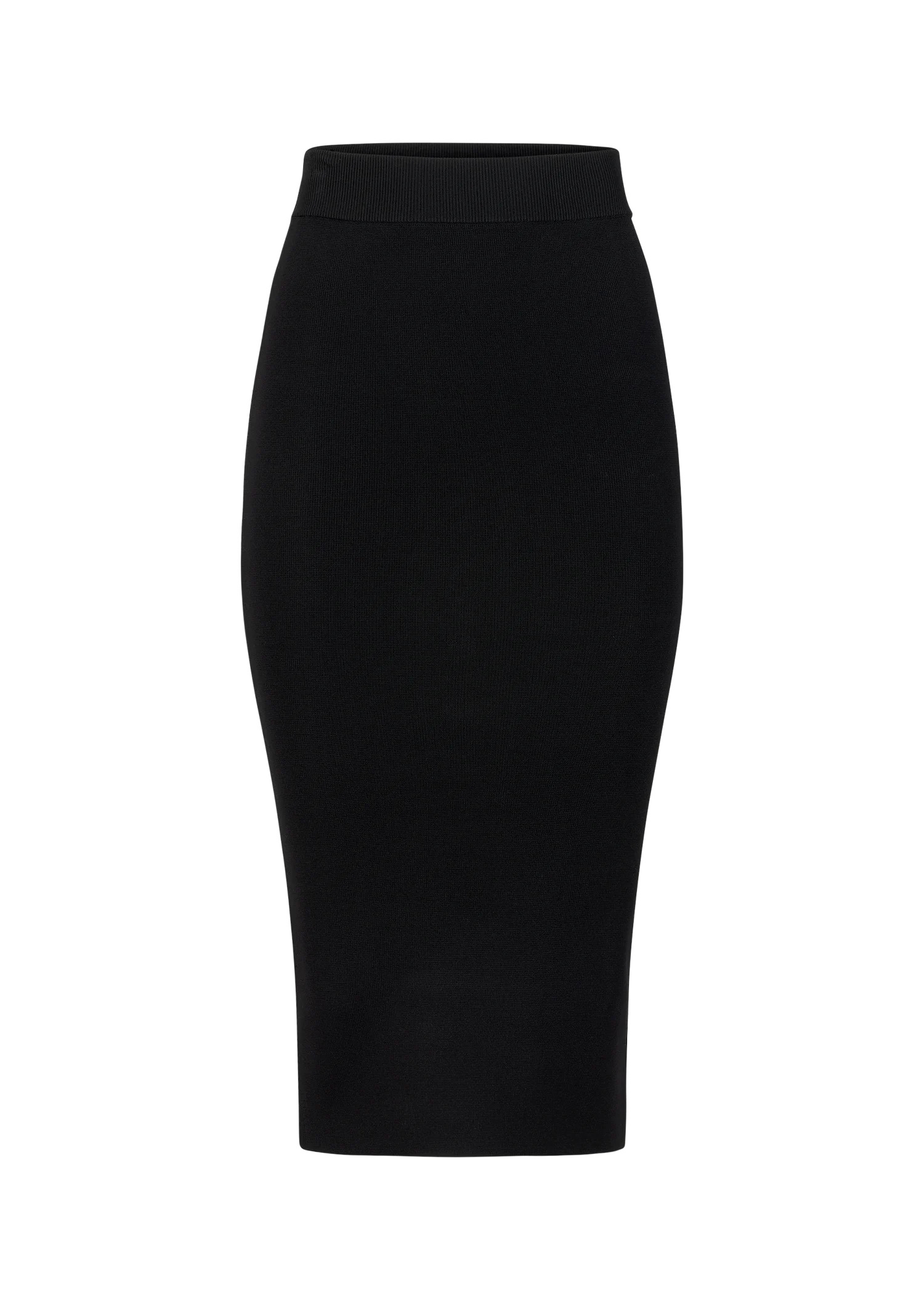 KNIT SKIRT BLACK - 1