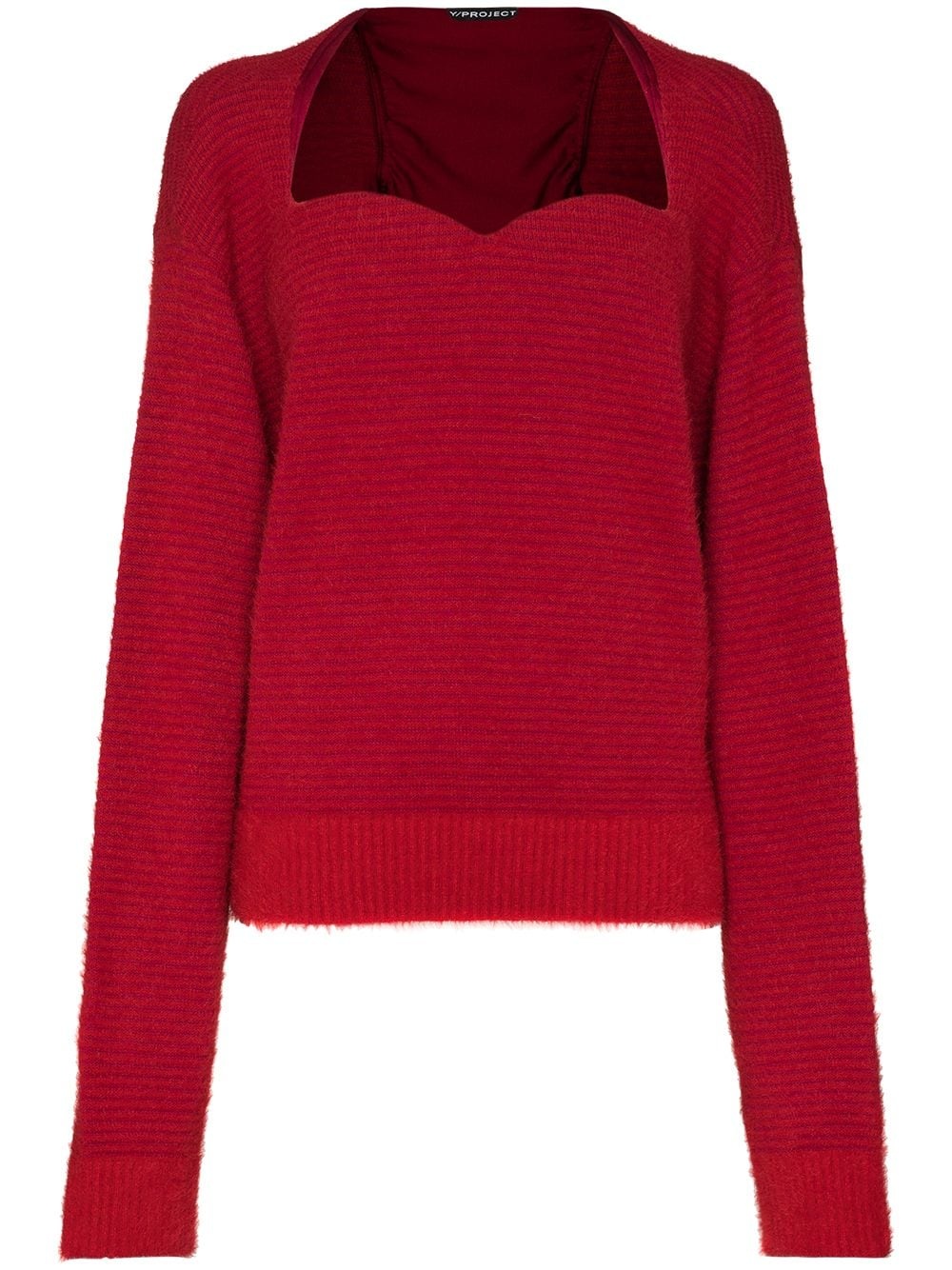 ribbed jumper - 1