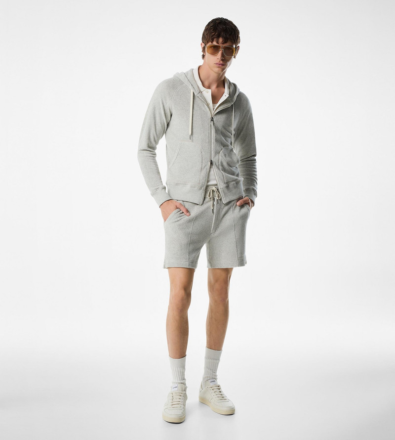 TOM FORD TOWELLING ZIP HOODIE outlook
