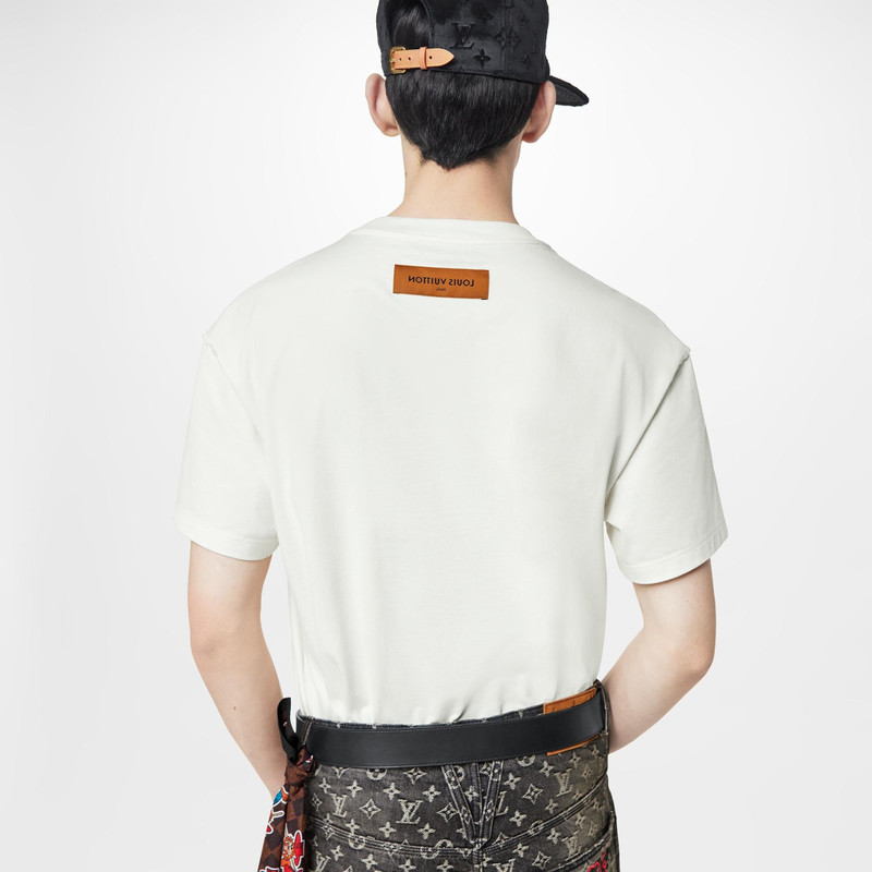 Louis Vuitton Signature Print T-Shirt 5