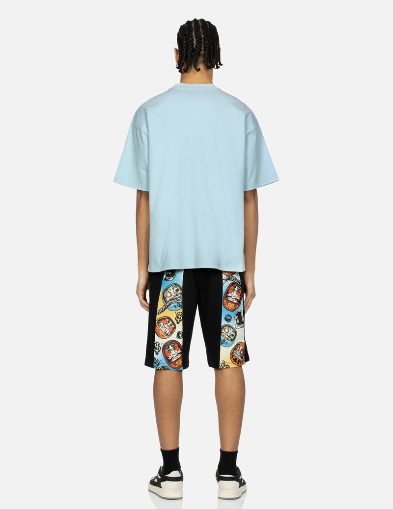 LOGO AND GAMING DARUMA PRINT RELAX FIT T-SHIRT 6