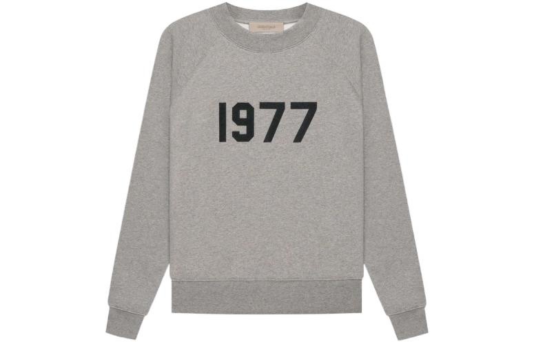Fear of God Essentials SS22 Crewneck Dark Oatmeal 1977 FOG-SS22-389 - 2