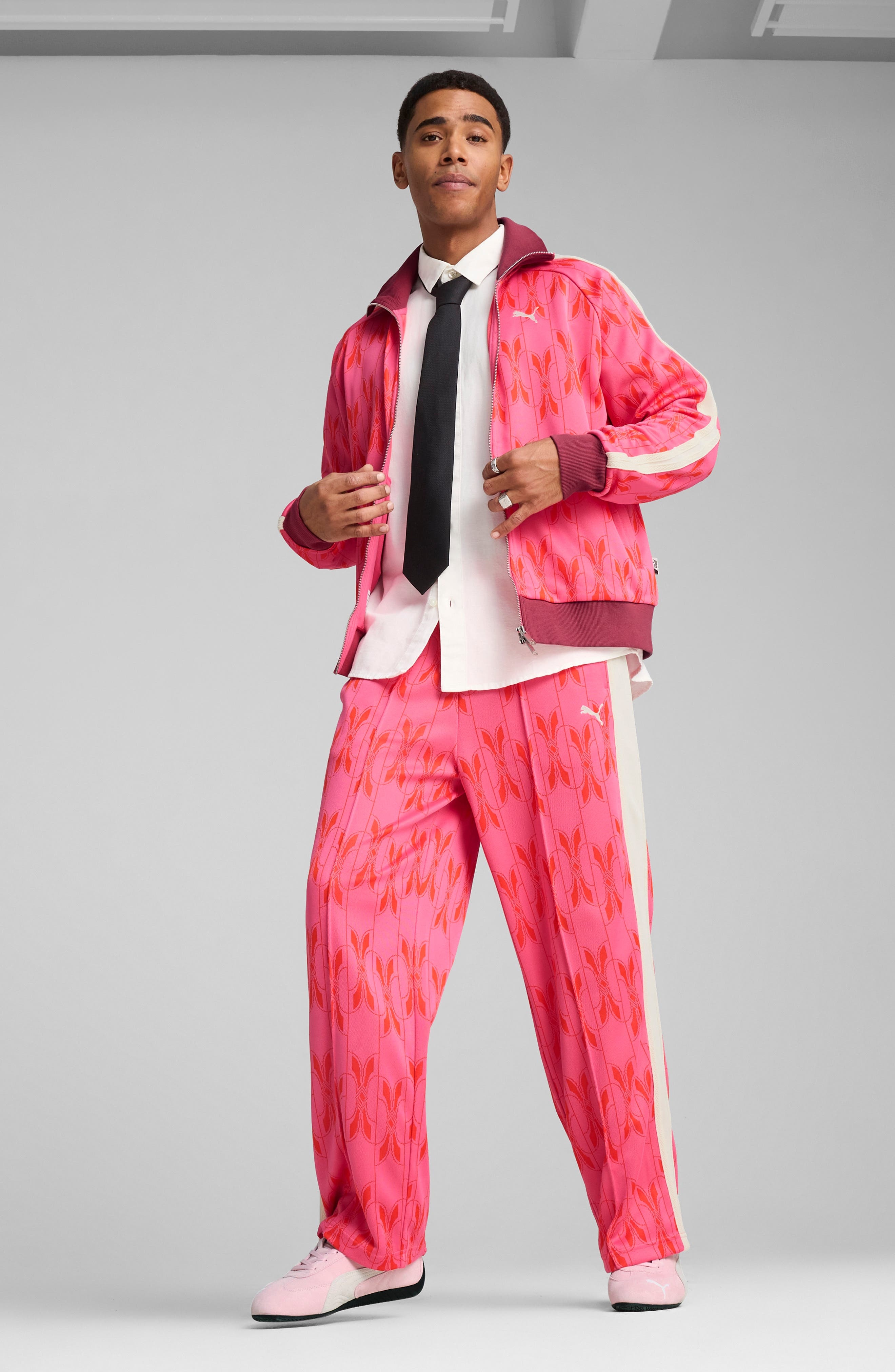 PUMA The Never Worn V T7 Track Jacket in Blossom at Nordstrom - 6
