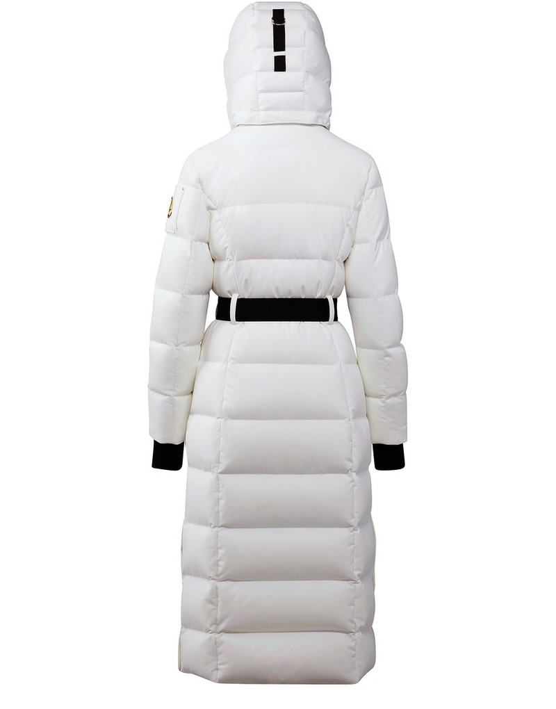 logo-appliquÃ© belted padded coat 3