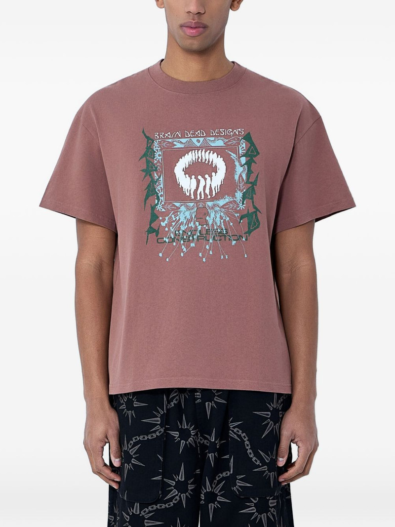 graphic-print crew-neck T-shirt 1