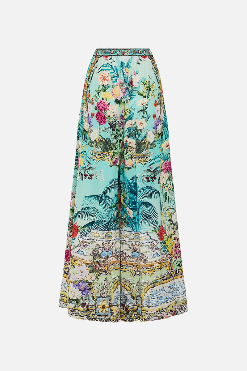 WIDE LEG TROUSER WITH FRONT POCKETS 8