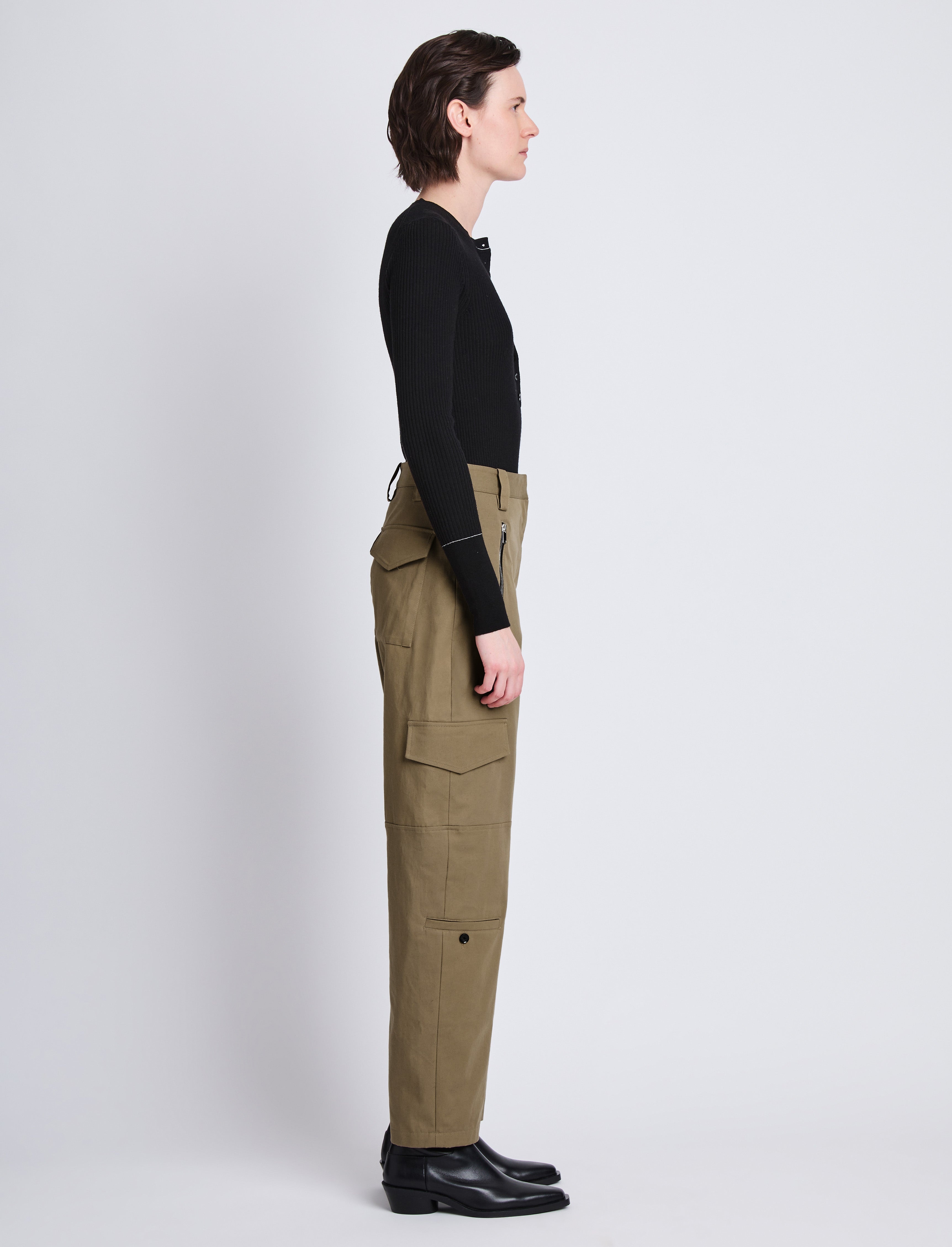 Jackson Cargo Pant in Cotton Twill - 3